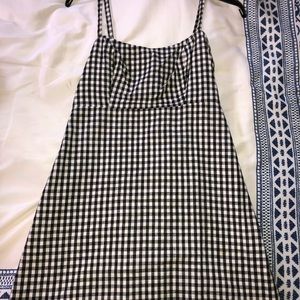 Black and White checkered dress